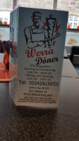 Werra Döner menu