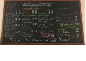 Venezia Eissalon menu