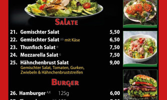 City Grill Wesselburen menu