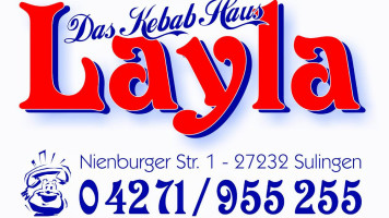 Layla Kebabhaus menu