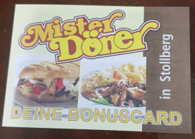 Mister Döner Stollberg menu