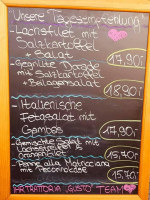 Trattoria Gusto menu