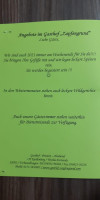 Gasthof Zapfengrund Ferienhof Reiterhof und Pension menu