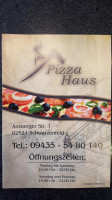 Pizza-haus menu