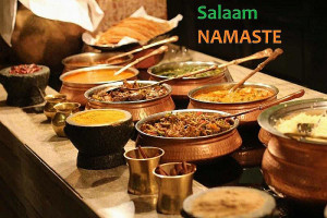 Salaam Namaste food