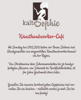 Kalte Sophie menu