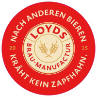 Loyds Brau-manufactur menu