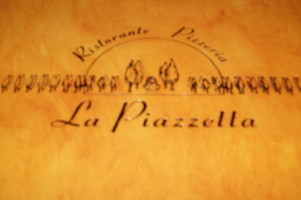 La Piazzetta menu