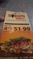 Sido`s Grill menu