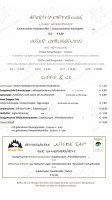 Mummelsee menu