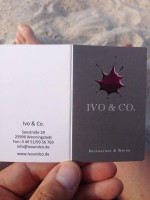 Ivo & Co menu