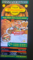 Willstätter Pizza Kebab menu