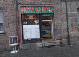 Pizza Da Rosa outside