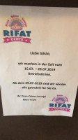 Rifat Uchte menu