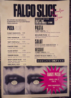 Falco´slice menu