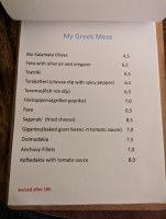 Rises Delicacies menu