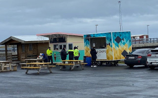 Hafnarvagninn-fish Chips outside