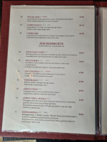 Namaste India menu