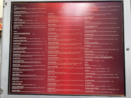 Dalchini menu