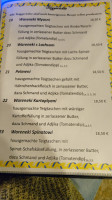 Guzulka menu