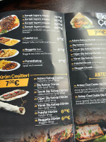 Antep Grill ℎ menu