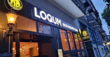 Loqum Restaurant Bar outside