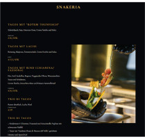 Opera Pizza Gourmet menu