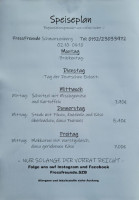 Fressfreunde menu