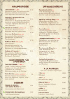 La Choza De La Anaconda menu