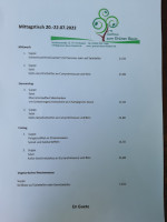 Gasthaus Zum Grünen Baum „grüner Baum Haslach“ menu