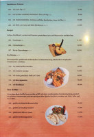 La Mia's menu