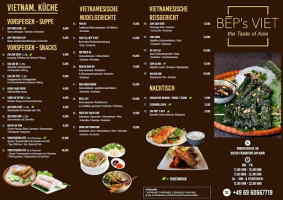 BĒp’sviet menu