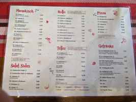 Arabiano menu