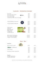 Osteria Italiana menu