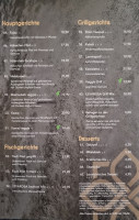 Levarosa menu