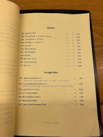 Pils Corner menu