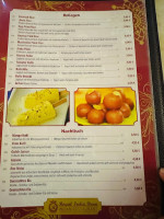 Royal India Bonn menu