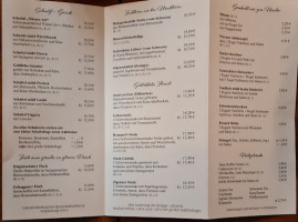 Hommel's Gasthaus Das Gemütliche Gasthaus Mit Biergarten menu