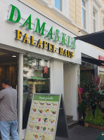 Damascus Falafel House outside