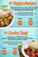 Carlos Sambrosa menu