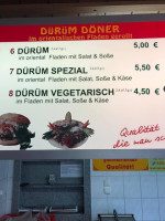 Kebap-haus Bad Steben menu