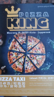 Pizza King menu