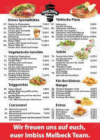 Doener Imbiss Melbeck menu