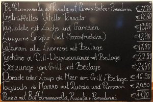 Golfclub Schloss Egmating menu