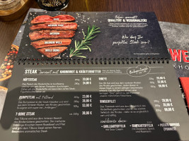 Fleischwerk Steakhouse menu