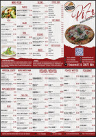 Pizz menu