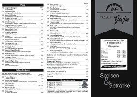 Pizzeria Juju menu