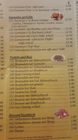 Asia Imbiss menu