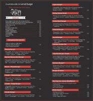 Bloody Burger menu