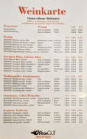 Weingut Wein Tapas menu